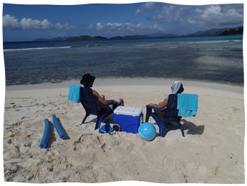 St. Thomas Picnics on the Beach