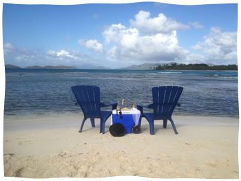 Relax on Lindquist Beach, St Thomas